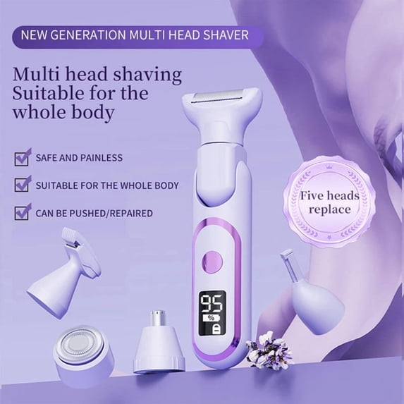LCD Display Women'S Shaver Hair Removal Device Hair Removal Tool Face Removers for Body Full Body Shaver