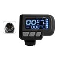 thumbnail image 1 of LCD-EN06 Electric Bike LCD Display Meter Dashboard Panel with USB 24V 36V 48V for Moun y2108, 1 of 6