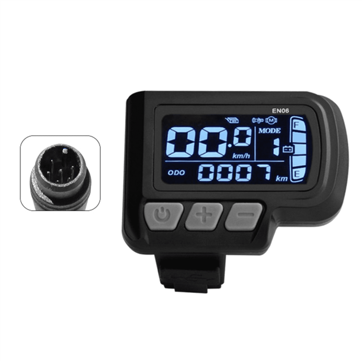Écran d'affichage KT Hosp8H pour vélo électrique, affichage de document avec USB, kit de contrôleur KT, 24V, 36V, 48V, 60V, 72V  18