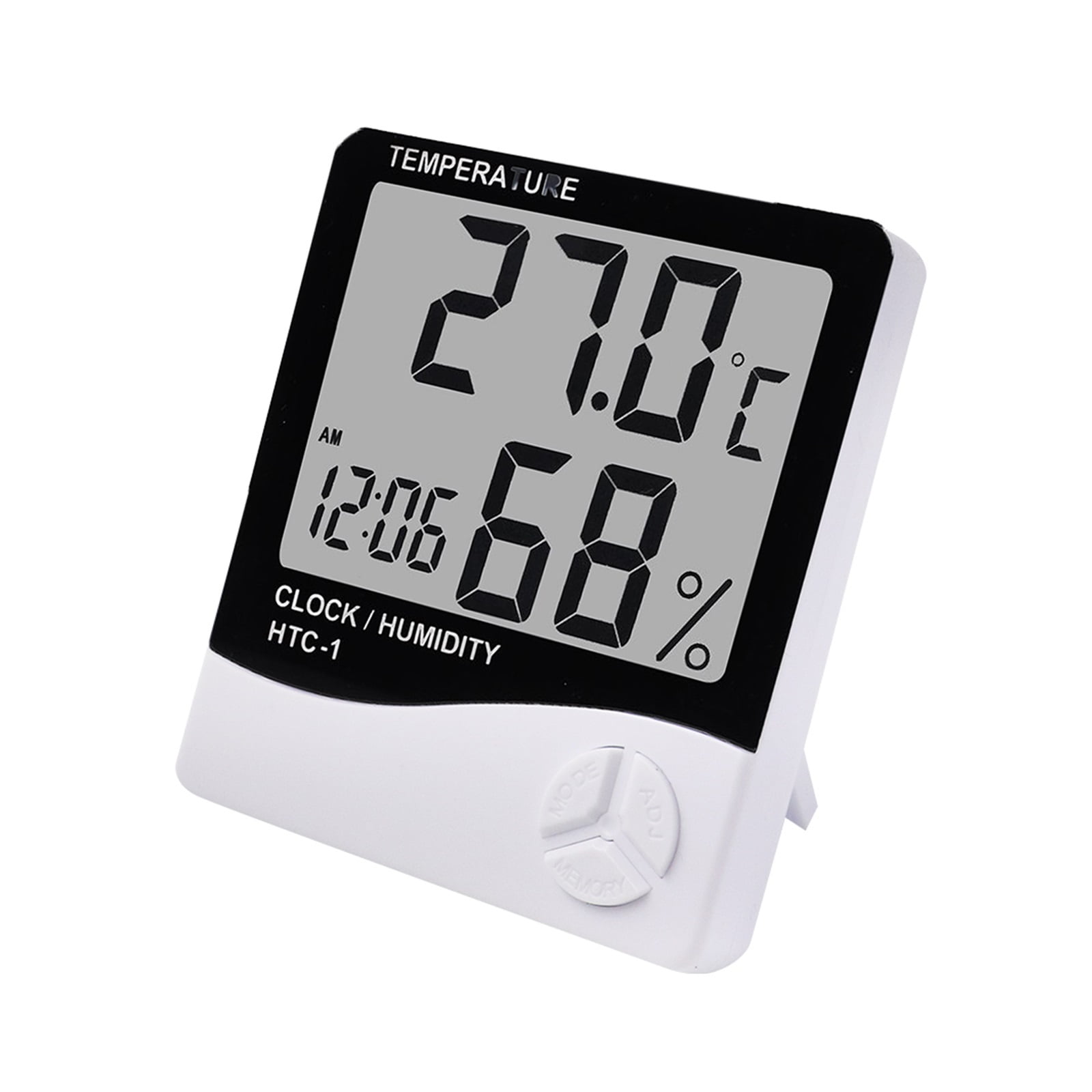LCD Electronic Digital Humidity Meter Thermometer Hygrometer Indoor Outdoor Weather Station ,Simple Operation
