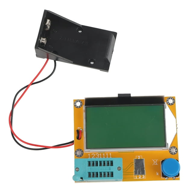 LCD Graphical Transistor Inductor Capacitor ESR Meter Multifunction
