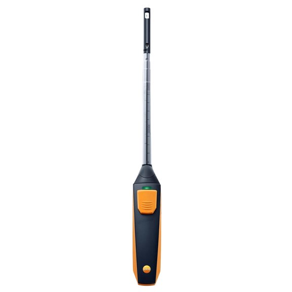LCD Meter Compact Wireless Thermal Probe Anemometer Handheld Air Movement Gauge for Engineers & HVAC Service