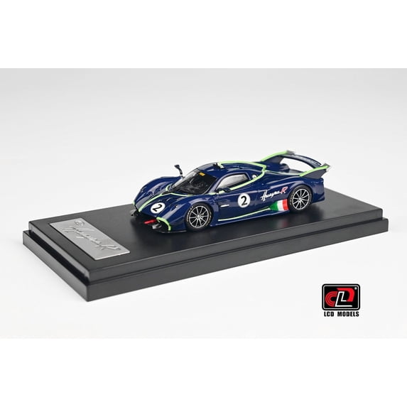 LCD Pagani Huayra R No 2 Blue Carbon 1:64