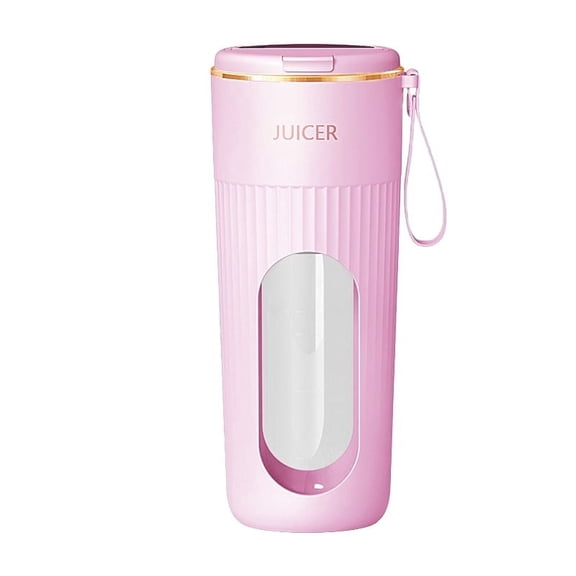LCD Portable Blender Cup; for Smoothies & Fresh Juice. 10-Blade. Wireless & Multi-Functional for Baby Food & Camping.
