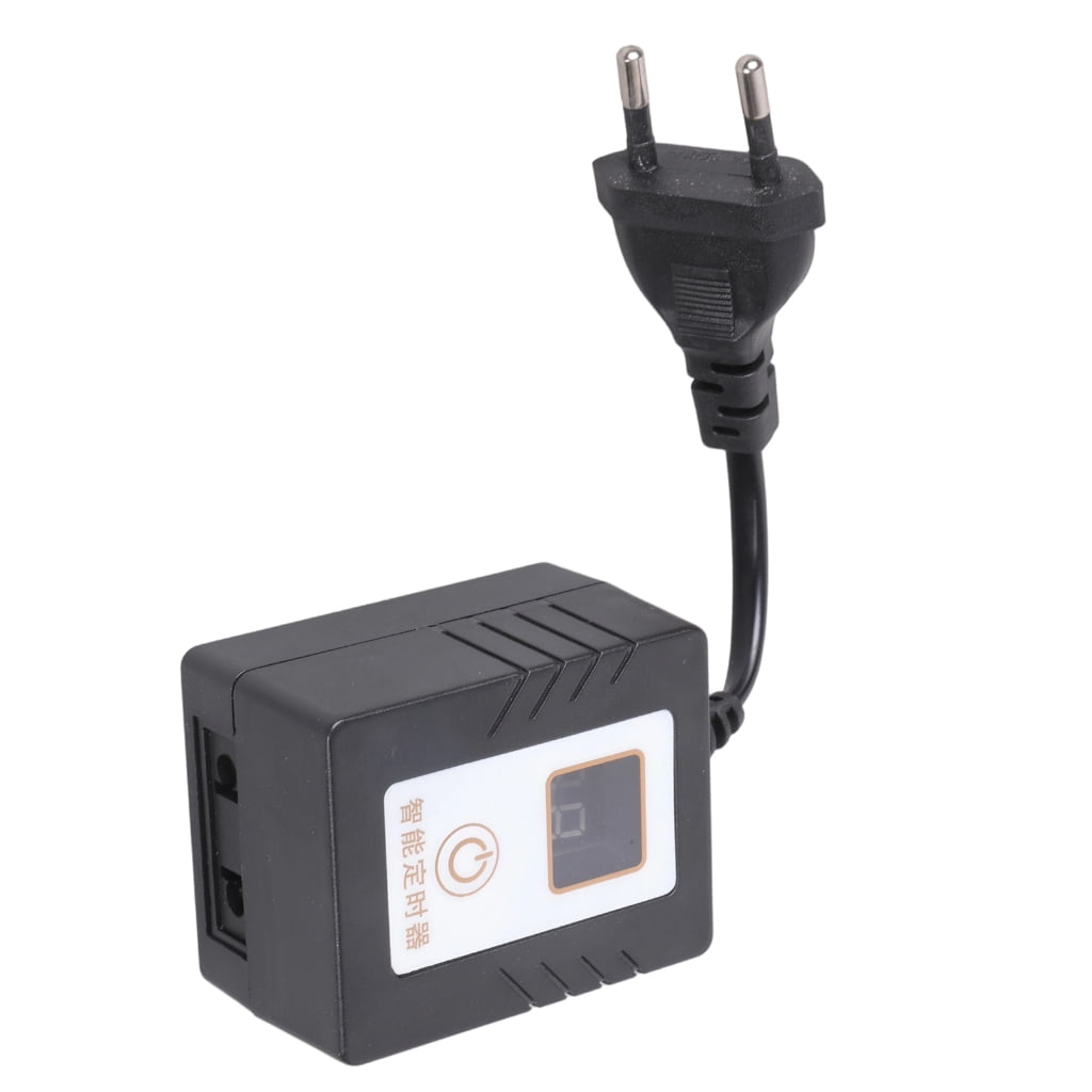 Timer Open Container LCD Programmable Outlet Timer Aquarium Timer Black Adjustable LED ...