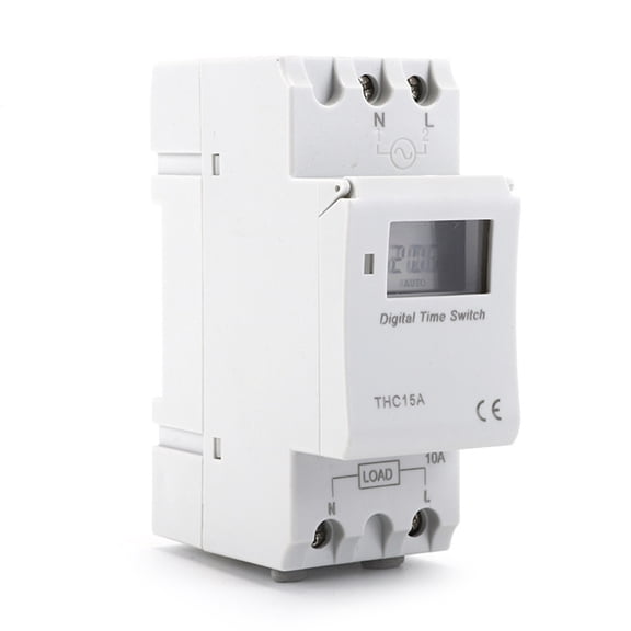 LCD Programmable Timer Relays Daily Weekly Industrial Timer Switches Electronic Digital Timer Switches Time Control Switches