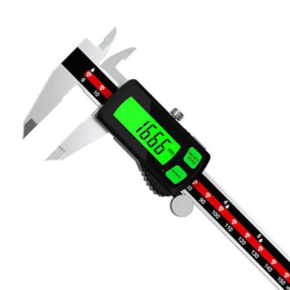150/200/300MM LCD Readout Measuring Tool with Unit Control for Shop Tasks Work