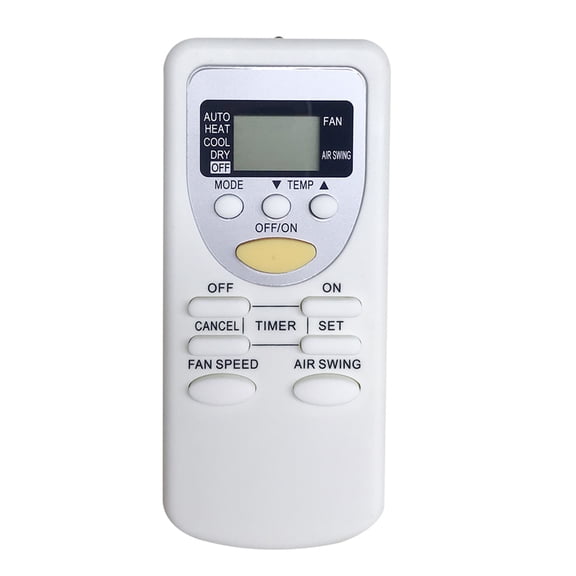 LCD Remote Control Replacement for CSPW9KKA CSPW9MKD-2 CSPW12MKD-2 CSYW12DKE CSYW9DKE