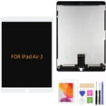 thumbnail image 1 of LCD Replacement Screen Suitable for iPad Air 3 2019 10.5" A2152 A2123 A2153 A2154 LCD Display Touch Screen digitizer Assembly Without Home Button + Tool Repair Kit + Screen Protector (Black), 1 of 6