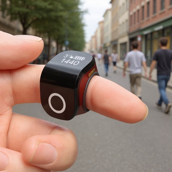 LCD Ring Counter – Digital Tally Counter with Clear Display for Multi-Scene Use