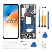 LCD Screen Replacement For Samsung Galaxy S22 SM-S901U, S901U1 Touch Screen Display Digitizer Assembly W/Repair Kits