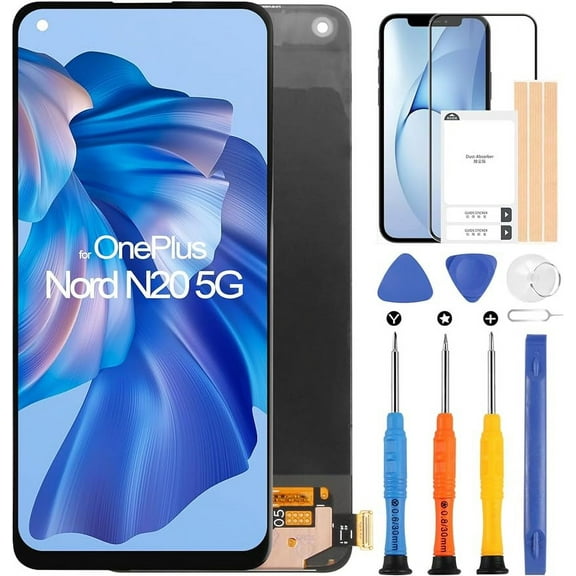 LCD Screen Replacement for OnePlus Nord N20 5G GN2200 CPH2459 LCD Display Touch Screen Digitizer Assembly with Repair Kits (Not for Nord N200)
