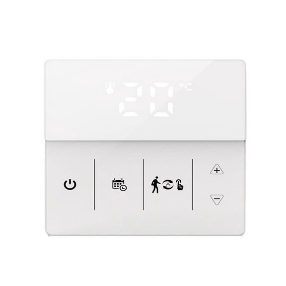 LCD Screen Tuya Thermostat, Gas Boiler Heating Room Temperature Controller Works With ,Temperature calibrating