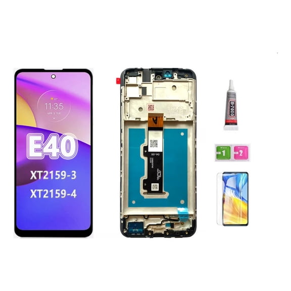 LCD Screen With Frame For Moto E40 Xt2159