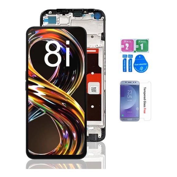 LCD Screen With Frame for Realme 8i Rmx3151
