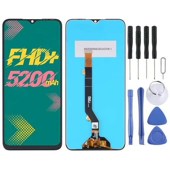 LCD Screen and Digitizer Full Assembly For Infinix Hot 11 Play
