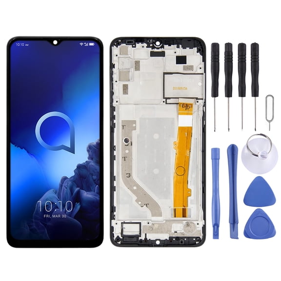LCD Screen and Digitizer Full Assembly With Frame for Alcatel 3X 2019 5048Y 5048U 5048 OT5048Y
