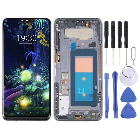 LCD Screen and Digitizer Full Assembly With Frame for LG V50 ThinQ 5G LM-V500 LM-V500N LM-V500EM