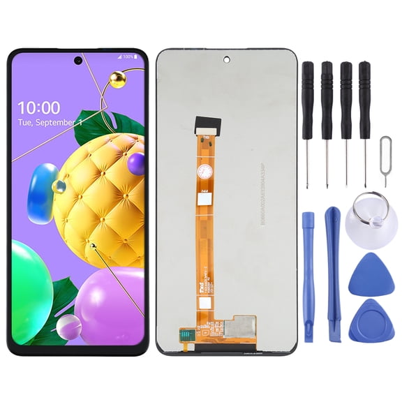 LCD Screen and Digitizer Full Assembly for LG K52 / Q52 / K62(Brazil) LMK520, LM-K520, LMK520E,