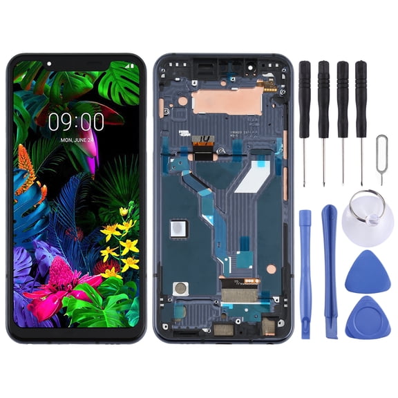 LCD Screen for LG G8s ThinQ LMG810, LM-G810, LMG810EAW with Digitizer Full Assembly With Frame