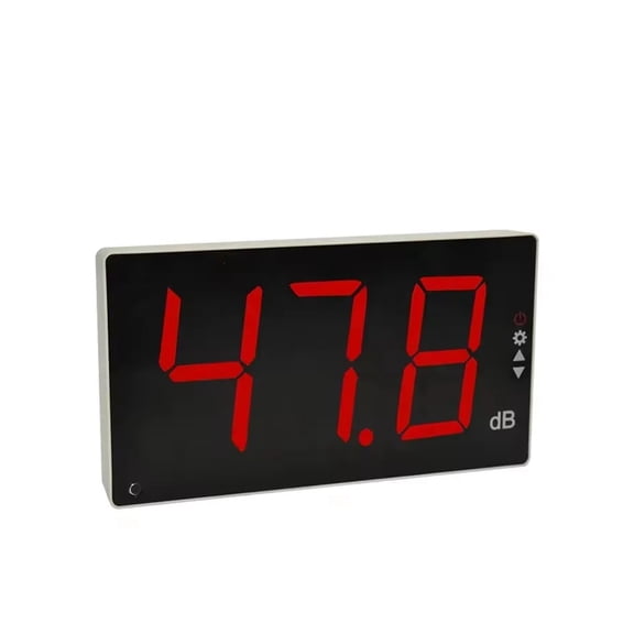LCD ScreenWall Mounted Digital Sound Level Meter Volume Measuring Measuring Monitoring 30-130dBNoise ,Feature Packed
