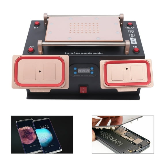 LCD Separator Screen Repair Machine with Build-in Vacuum Pump for Mobile Phone/US Plug Screen Separator