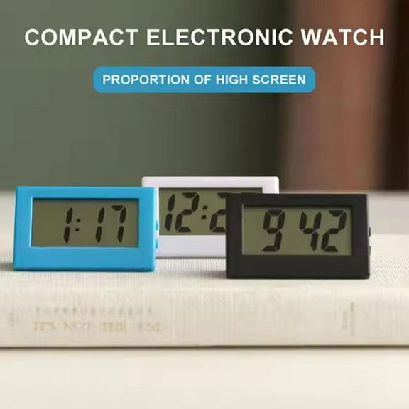 LCD Small Batteryoperated Digital Clock With Button Table For Office HOT