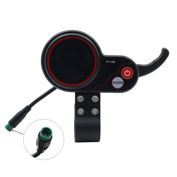 LCD TF-100 24V/36V/48V 5 Pin Electric Bike Display NEW Control Thumb