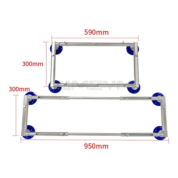 LCD TV Screen Sucker 4 Suction Cups Device 32-55 Inch LED TV Display Screen Glass Vacuum Sucker Vacuum Lifter TV Screen Sucker ,Easy to Use