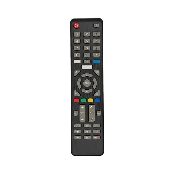 LCD TVs Remote Replacement Responsive Button Comfortable Grip Plug and Play Functionality ABS Texture for Select Models