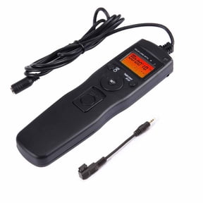LCD Timer Shutter Release Remote Control for Canon 700D/T5i, 650D/T4i, 550D/T2i, 500D/T1i, 350D/XT, 400D/XTi, 1000D/XS, 450D/XSi, 60D, 100D, and Pentax