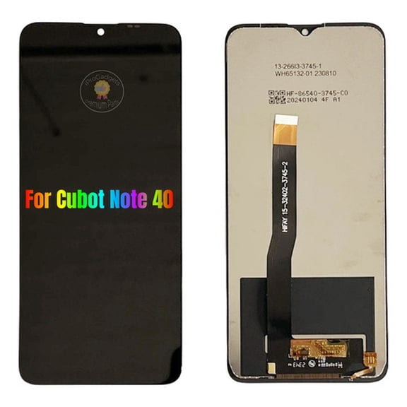 LCD Touch Screen For Cubot Note 40 Black