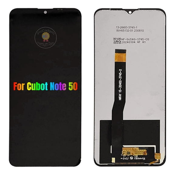 LCD Touch Screen For Cubot Note 50 Black
