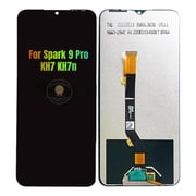 LCD Touch Screen for Tecno Spark 9 Pro KH7 KH7N Black
