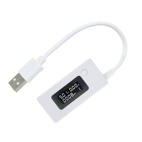 LCD USB Mini Voltage- Current Monitor Tester USB Volatage Amps Power Meter Multimeter Battery Voltmeter Ammeter Portable