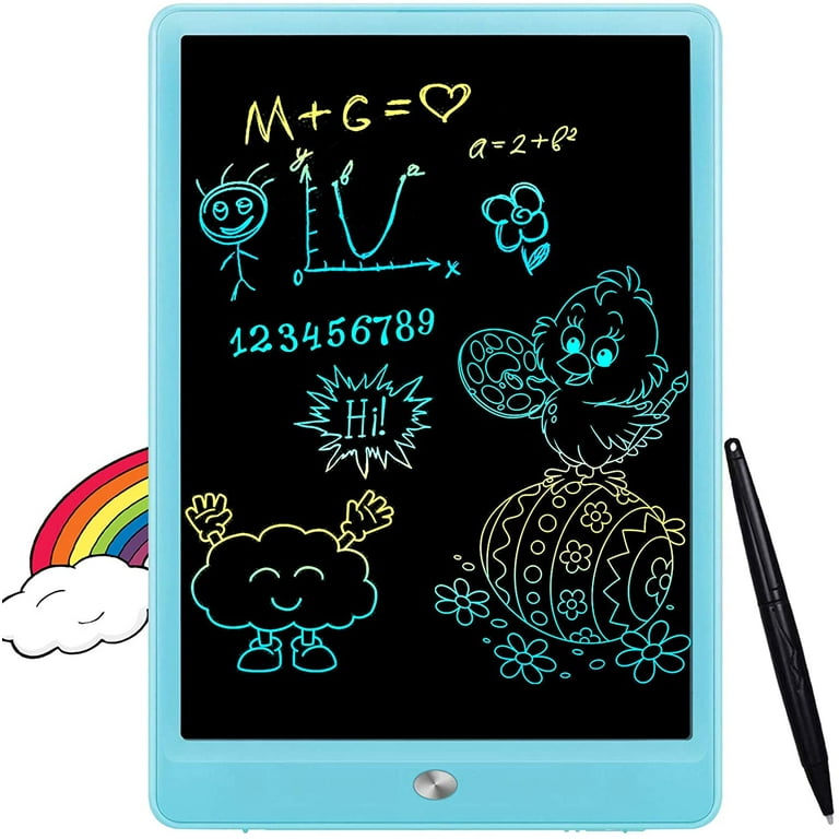 PYTTUR LCD Writing Tablet for Kids 10 Inch Colorful Toddler Doodle