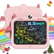 LCD Writing Tablet Doodle Board, Colorful Drawing Pad for Kids, Mess Free Coloring for Toddlers, Educational Birthday Toys Gifts for 3-9 Year Old Girls Boys