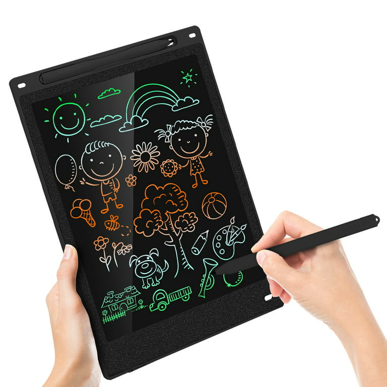 LCD Writing Tablet, 12 Inch Doodle Board, Colorful Drawing Pad for