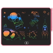 DIDUBUY LCD Writing Tablet for Kids, 12.5 inch Reusable Doodle Board, Educational & Travel Toy Gift for 3-12 Year Old Boys Girls, Pink