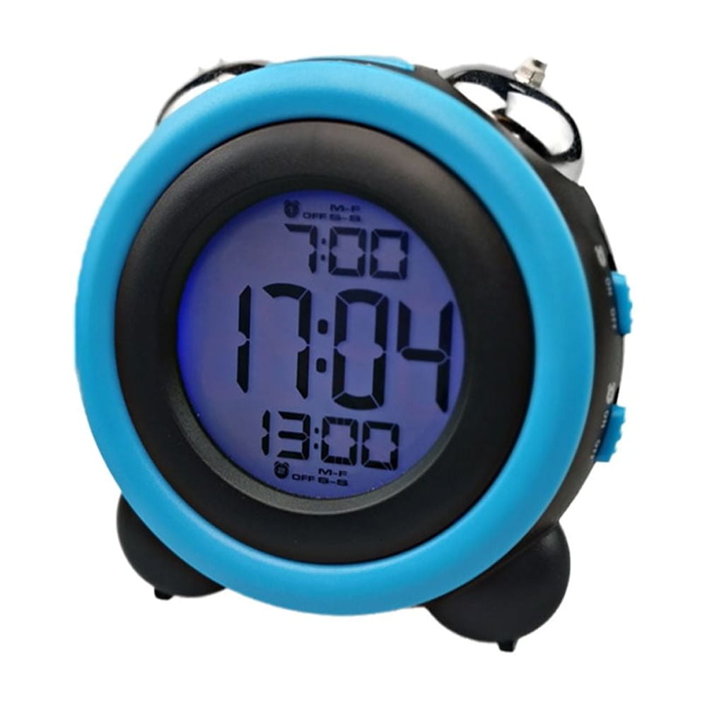 LCD display electronic clock clock bedroom living room Bell digital ...