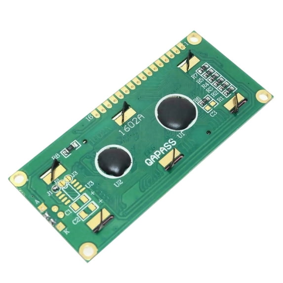 LCD1602A Display Module 2-Line x 16-Character LCD Screen for Electronic Projects