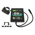 LCD8SU Electric Bike Color Screen Panel Bike Modification Display Panel