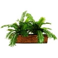 thumbnail image 1 of LCG Sales 18" Artificial Sago Palm in a Ledge Basket, 1 of 1
