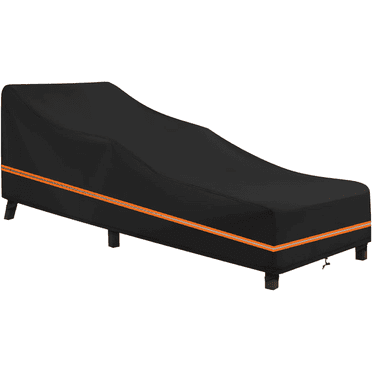 LCGOD Chaise Lounge Cover, 79 x 30 x 28 inch, Outdoor Patio Chaise Lounge Cover