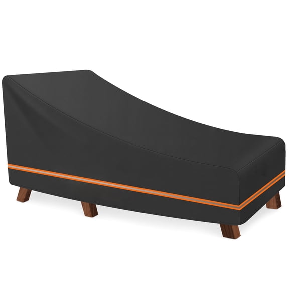 LCGOD Chaise Lounge Cover, 79 x 30 x 28 inch, Outdoor Patio Chaise Lounge Cover