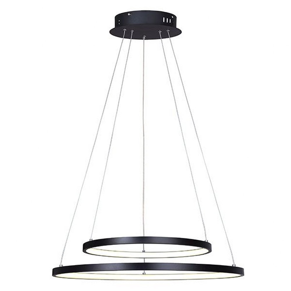 LCH128A24BK-Canarm Inc-Lexie - 42W 1 LED Chandelier-7.99 Inches Tall ...