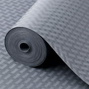 LCHOME 11.8"×118.1" Gray Shelf Liner, 350g - Durable Non-Slip Liner for Kitchen Cabinets, Waterproof Shelf, Drawers & Shelves, No Slip Cupboard Mats Non Adhesive EVA Place Mats Roll.