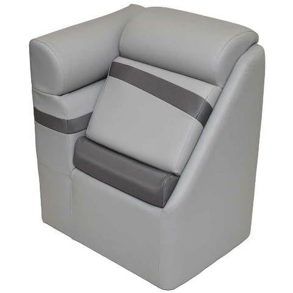 LCI Boat Lean Back Seat 803566 | W/ Privacy Curtain (Starboard)