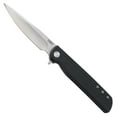 thumbnail image 1 of CRKT LCK + Everyday Carry Assisted Folding Knife with Liner Lock: Stainless Steel Plain Edge Blade, Glass-Reinforced Nylon Handle, Pocket Clip, 3801, 1 of 8