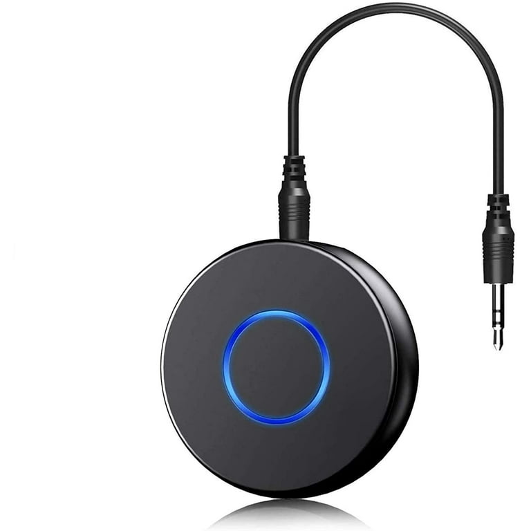 LCKJ Bluetooth Aux Adapter for Car Bluetooth 5.0 Receiver for Car Wireless Audio Adapter Portable Hands Free Car Kits with RCA AUX 3.5mm for Home Car